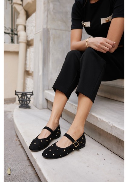 Kleber Kadın Kahve Gercek Suet Babet