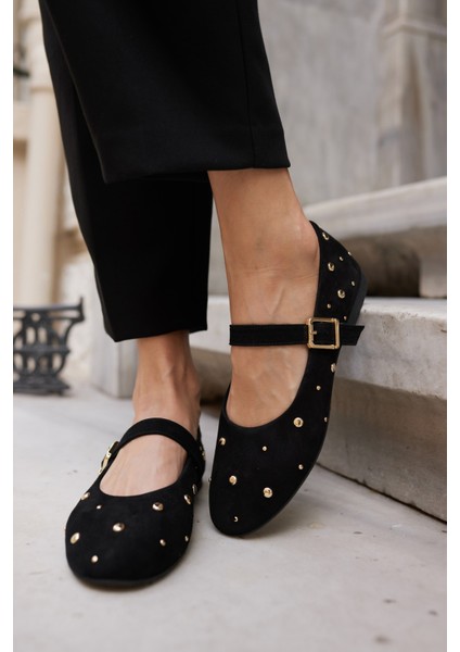 Kleber Kadın Kahve Gercek Suet Babet