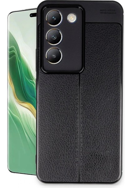 Vivo V30 Lite 4g Kılıf Auto Focus Kapak - SIYAH-(5796) - M782R603-K66782