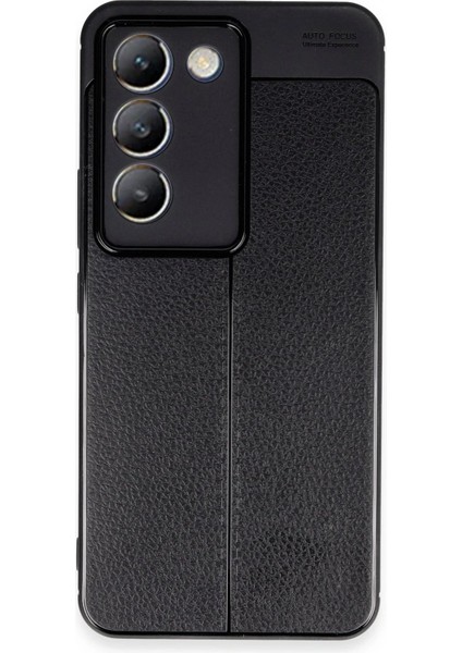 Vivo V30 Lite 4g Kılıf Auto Focus Kapak - SIYAH-(5796) - M782R603-K66782 modelleri