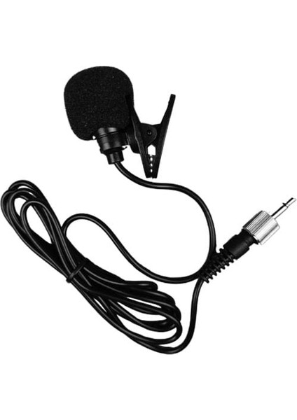 Kablolu Mono Yaka Mikrofonu - Kablosuz Mikrofon Yaka Yedek Mikrofonu