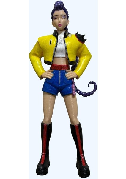 Hd-Rumi – El Boyama 3D Koleksiyon Figürü | Işıltılı Saç ve Detaylar | Demon Hunters Tarzı indirimleri