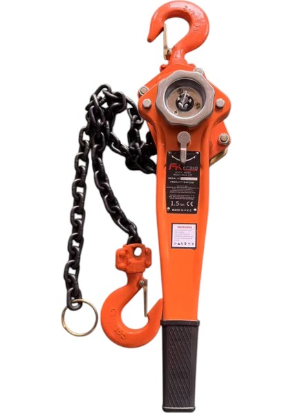 Frıko 3 Ton*1.5 M Zincirli Hubzug