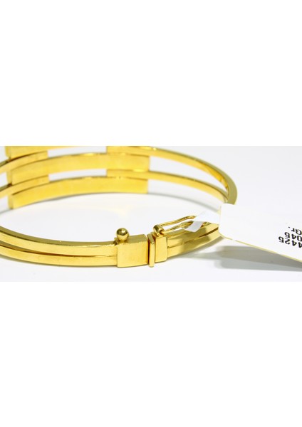 14 Ayar Altın 3 Sıralı Kaburga Kelepçe Bilezik 12.61 gr indirimleri