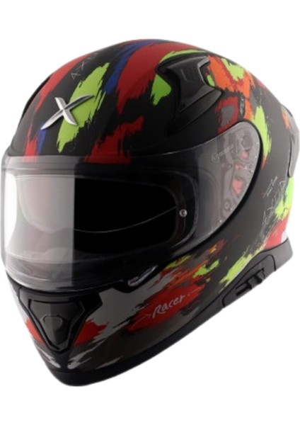 Apex Racer Full Kask Kapalı Kask Siyah fiyatları