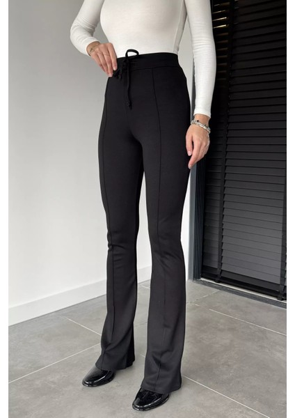 Kadın Ön Çimalı Ispanyol Paça Pantolon P-00018871 fiyatları