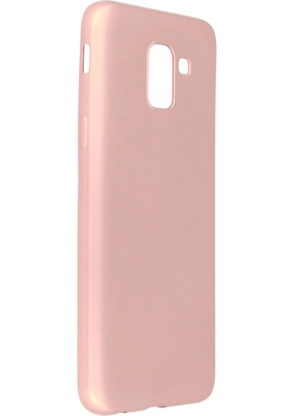 Samsung Galaxy J6 Kılıf First Silikon - Rose GOLD-(5796) - M758R886-K95758