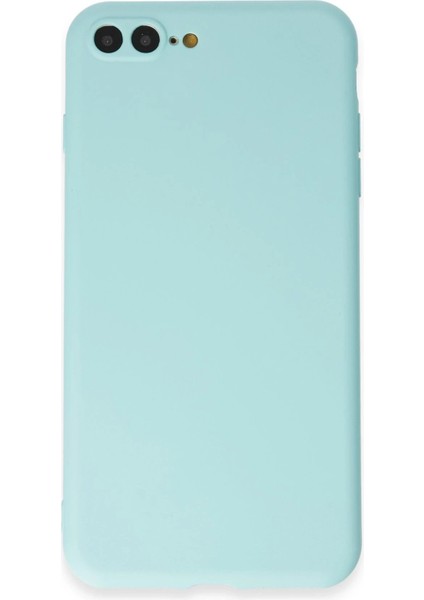 iPhone 7 Plus Kılıf First Silikon - TURKUAZ-(5796) - M985R121-K80985