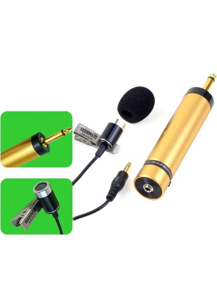 Yaka Mikrofonu - Kablolu Yaka Mikrofon