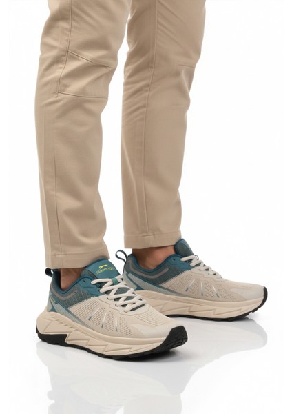 Beyaz-Yeşil Hafif Erkek Spor Ayakkabı Warren M modelleri