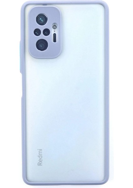 Xiaomi Redmi Note 10 Pro Kılıf Montreal Silikon Kapak - GRI-(5796) - M991R000-K88991