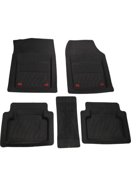 Ford Connect 2008 Uyumlu Havuzlu Ünıversal Pro Max Oto Paspas Siyah - Mavi fırsatları