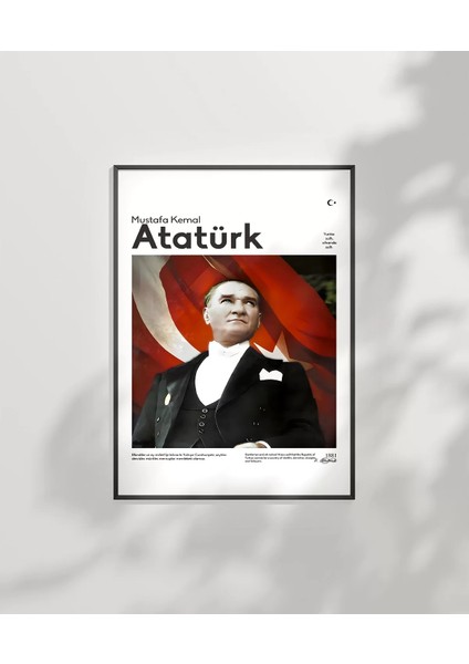 Çerçevesiz Poster Ebedi Başkomutan fiyatları