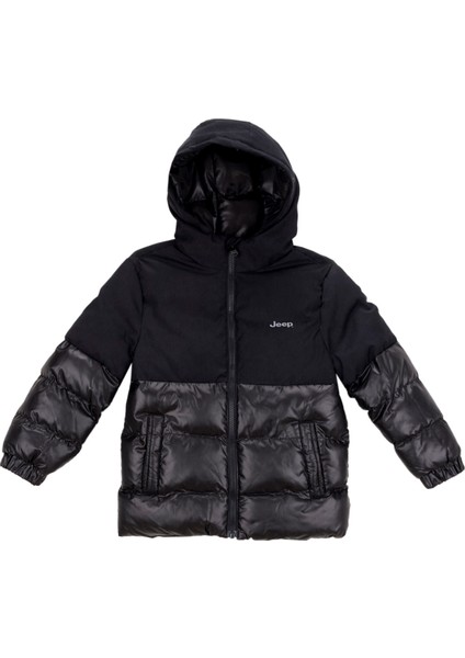 Siyah Erkek Çocuk Mont J5WB-MNT7707