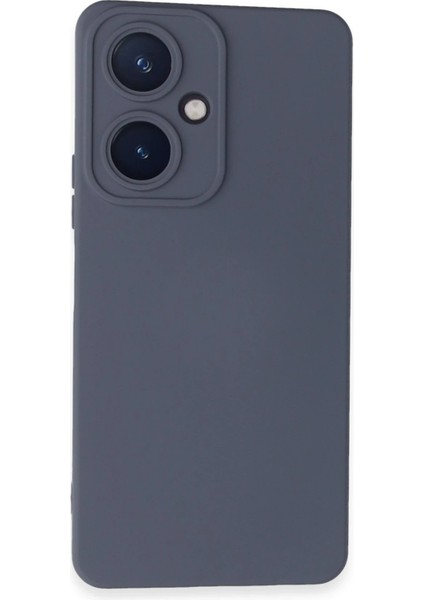 Vivo Y27 Kılıf Nano Içi Kadife Silikon - GRI-(5796) - M968R652-K73968