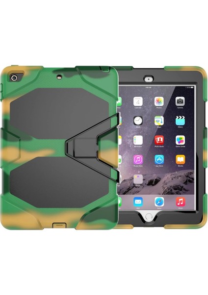 iPad 5 Air 9.7 Kılıf Griffin Tablet Kapak - KAMUFLAJ-(5796) - M966R183-K87966