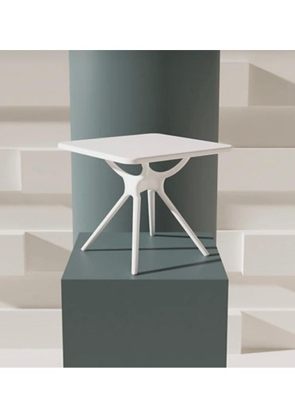 Yerli Üretim Katlanır Kare Masa 70X70 | Kafe, Bahçe, Restoran ve Oteller Için Ideal