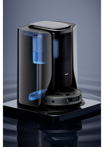 Autonomous Home Cleaning Station V851 Akıllı Robot Temizlik Istasyonu