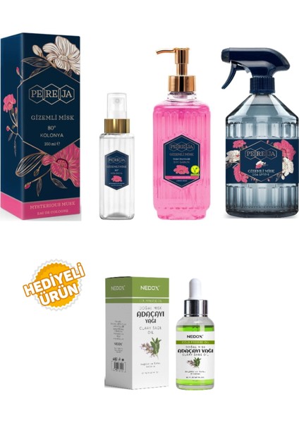 Gizemlı Misk 4'lü Set