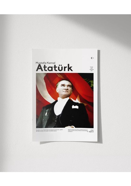 Çerçevesiz Poster Ebedi Başkomutan