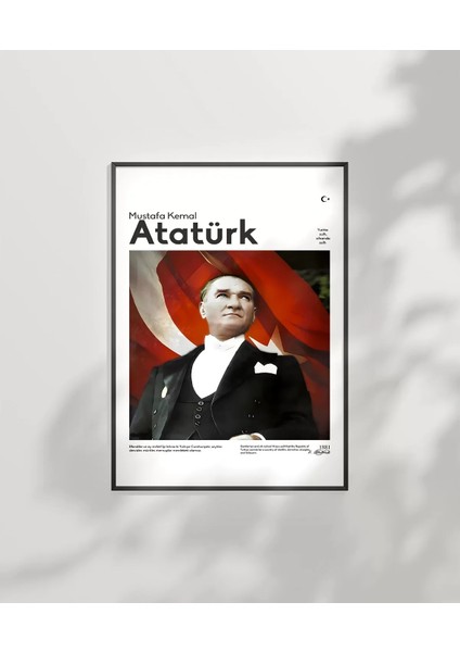 Çerçevesiz Poster Ebedi Başkomutan fiyatları