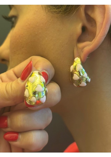 Kalpli Tasarım Kadın Küpe 3 cm fiyatları