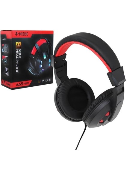 3.5mm Aux Girişli Kulaküstü Mikrofonlu Oyuncu Kulaklık