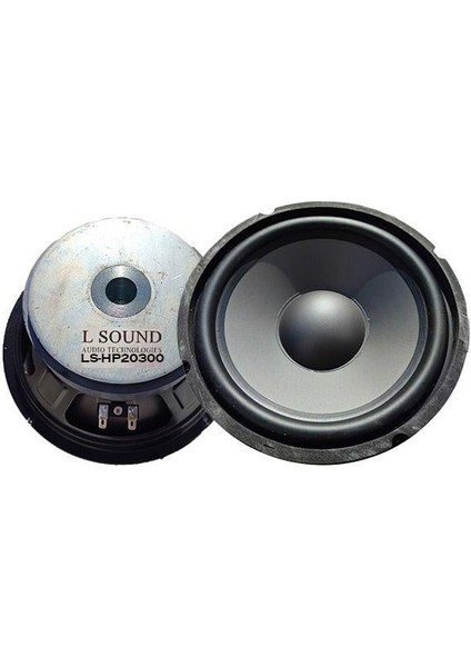 20CM (8 Inç) 300 Watt Profesyonel Hoparlör - 8 Ohm - Pp Con