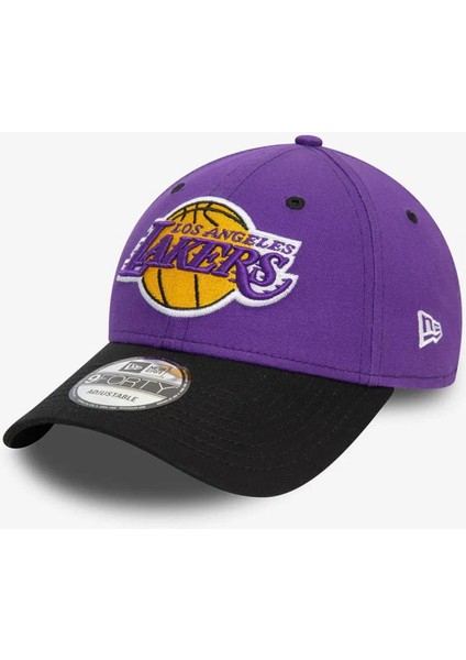 Nba Side Patch 9forty La Lakers Unisex Şapka Mor modelleri