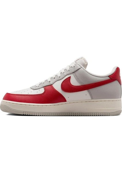 Air Force 1'07 Lv8 Af1 Red Toe Unisex Leather Sneaker Hakiki Deri Unisex Günlük Spor Ayakkabı Beyaz fiyatları