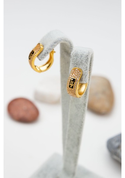 22 Ayar Kadın J Klips Altın Küpe Q128999