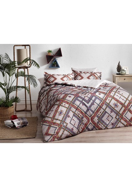 Dijital Saten Çift Kişilik Nevresim Takımı