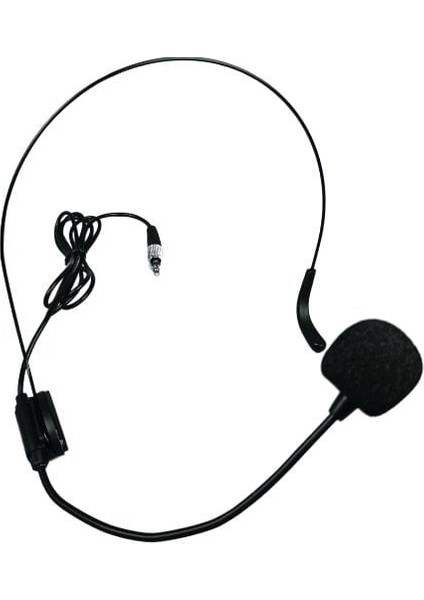 Kablolu Mono Kafa Mikrofonu - Kablosuz Mikrofon Kafa Yedek Mikrofonu - Headset