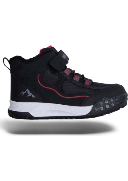 Visco 064 Siyah-Kırmızı Erkek Çocuk Kışlık Bot Ayakkabı fiyatları