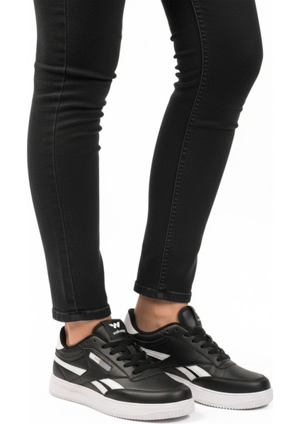 Siyah-Beyaz Hafif Unisex Spor Ayakkabı Marlow G modelleri
