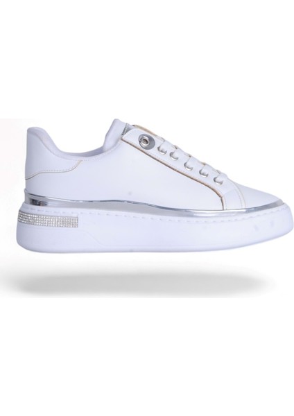 Moda Ayakkabı 1254 Beyaz Kadın Spor Ayakkabı fiyatları