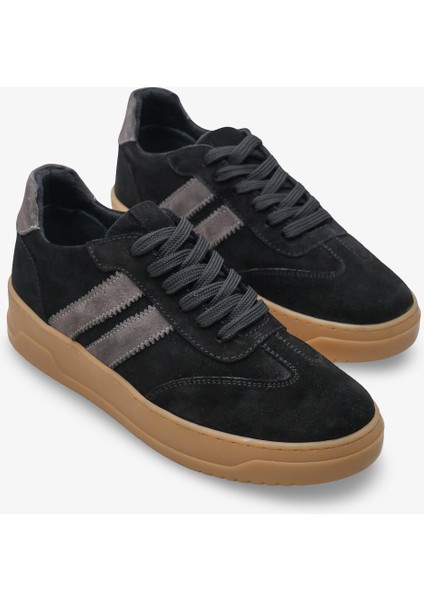 Luvia Kadın Hakiki Deri Sneaker Spor Ayakkabı Siyah fiyatları