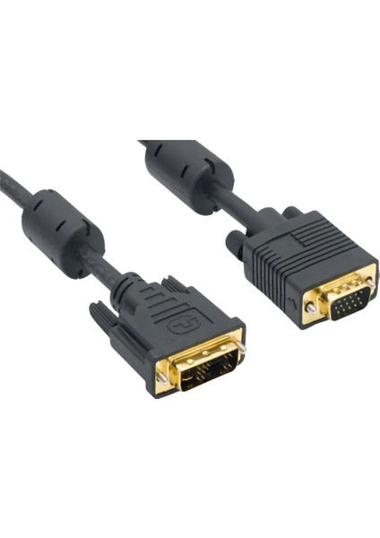 Awm DVI To VGA Cable E256295 Ses Jacklı -5 Metre DVI To VGA Kablosu E256295 fiyatları