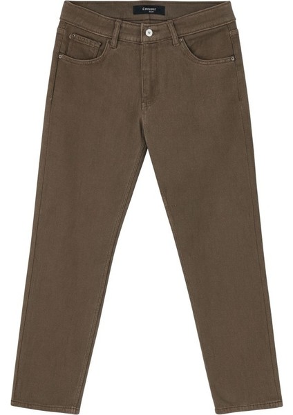 Erkek Pantolon Kadife Kumaş Erkek Pantolon Kahverengi Kadife Pantolon