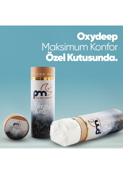 Nefes Alabilen Ortopedik Visko Yastık - Yorgunluk Önleyici Uyku Düzenleyen Oxydeep Visco Yastık fırsatları