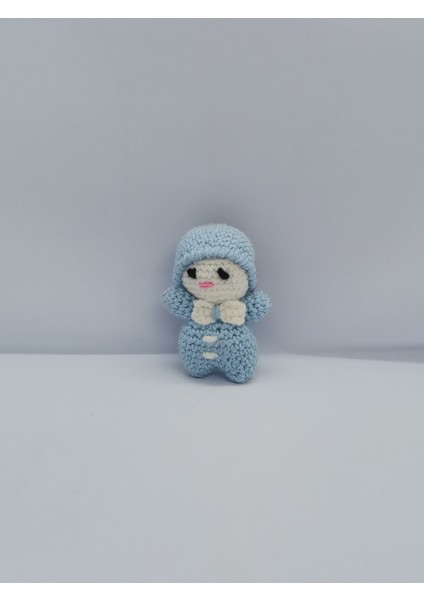 Amigurumi Bebek Anahtarlık & Çanta Süsü