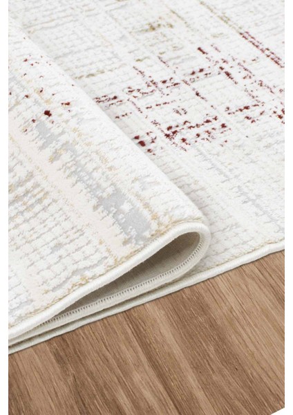 Serina Vibe Hasır Dokuma Halı | Kaymaz Tabanlı | Makinede Yıkanabilir | Modern Halı | Krem | SRV01 fırsatları