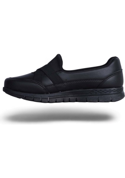 Ayzen 1259 Siyah Kadın Babet Ayakkabı modelleri