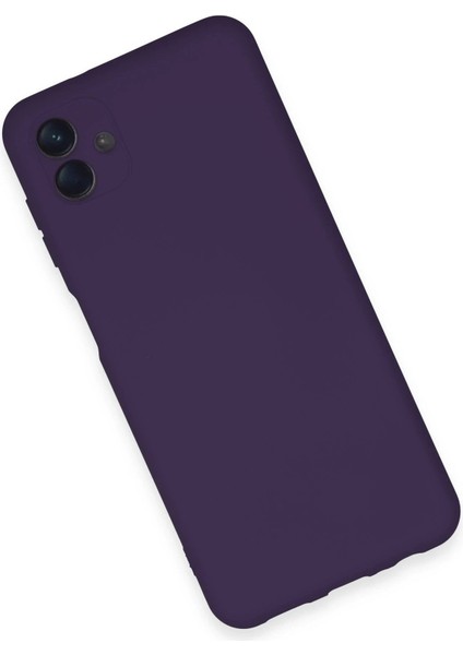 Samsung Galaxy A04E Kılıf Nano Içi Kadife Silikon - MOR-(5796) - M815R774-K88815 modelleri
