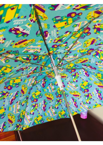 71cm Katlanır Kılıflı Düdüklü Çocuk Şemsiyesi Yağmur Kış Sonbahar indirimleri