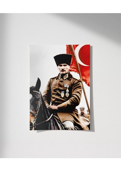 Çerçevesiz Poster Liderin Kararlılığı