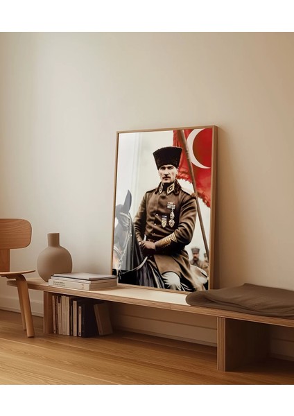 Çerçevesiz Poster Liderin Kararlılığı modelleri