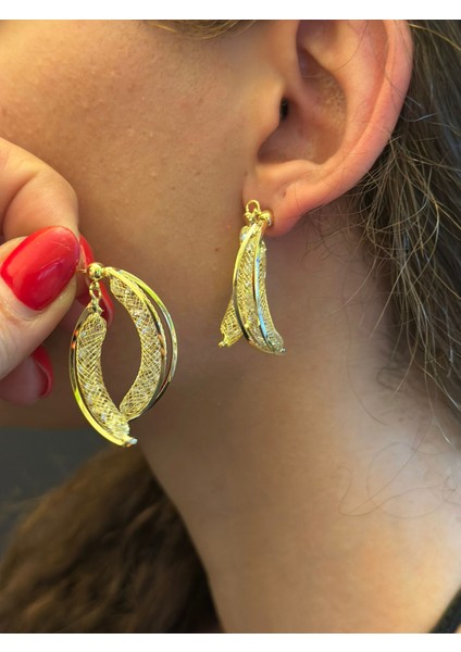 Çelik Kristal Kadın Küpe 3 cm fiyatları