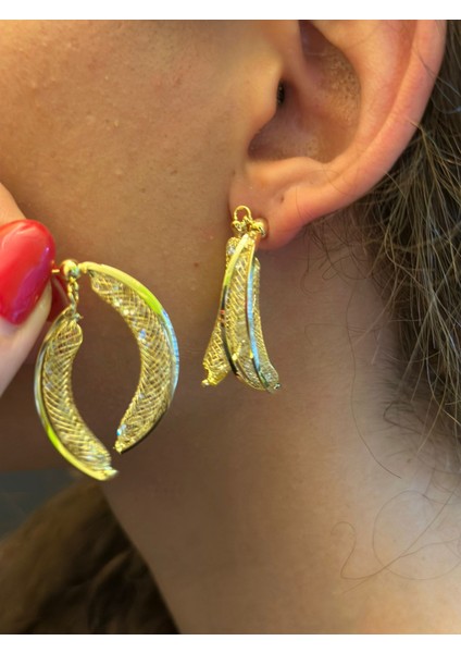 Çelik Kristal Kadın Küpe 3 cm modelleri