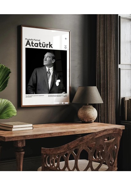 Çerçevesiz Poster Bağımsızlığa Adanmış Bir Ömür indirimleri